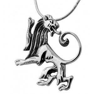 Sterling Silver Lion of Judah Pendant by Rafael Jewelry Rafael Jewelry