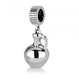Juglet Coin Replica Charm in Sterling Silver Charms
