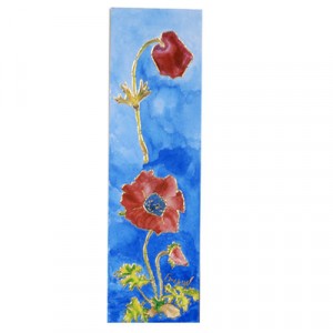 Yair Emanuel Decorative Bookmark with Anemone Papeterie