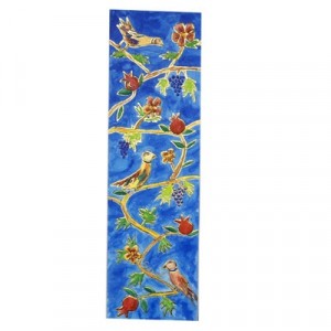 Yair Emanuel Decorative Bookmark with Birds Papeterie