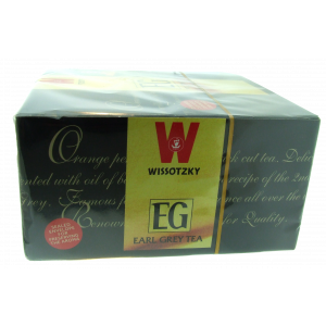 Wissotzky Tea – Earl Grey (50 1.5g Packets) Thé
