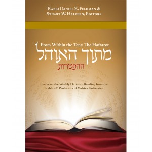 Mitokh Ha-Ohel: Essays on the Haftara from YU – Rabbi Daniel Feldman (Harcover)