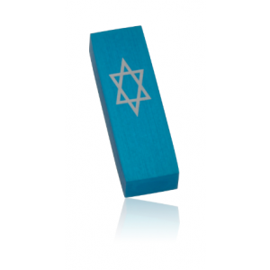 Turquoise Star of David Car Mezuzah by Adi Sidler Adi Sidler