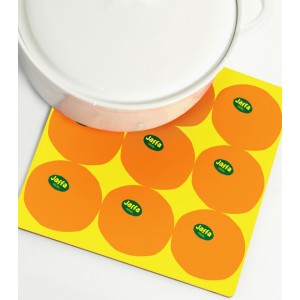 Heat and Stain Resistant Trivet with Jaffa Oranges by Barbara Shaw Maison & Cuisine
