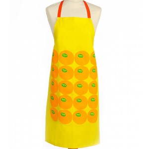 Yellow Cotton Apron with Jaffa Oranges by Barbara Shaw Maison & Cuisine

