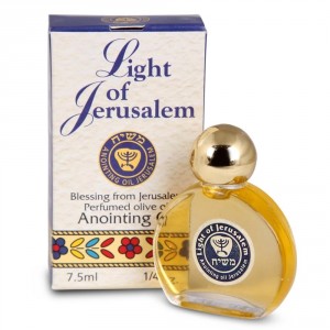 7.5 ml. Light of Jerusalem Scented Anointing Oil Cosmétiques de la Mer Morte