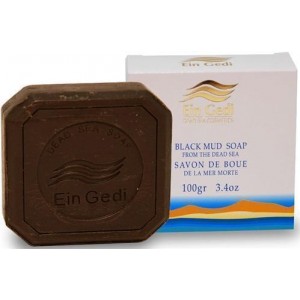 Dead Sea Black Mud Soap (100gr) Cosmétiques de la Mer Morte