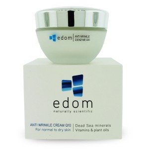 Edom Dead Sea Anti-Wrinkle Cream Q10 Dead Sea Cosmetics