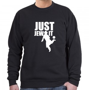 Just Jew It Sweatshirt - Variety of Colors to Choose From Sweats à Capuche Israéliens