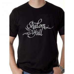 Shalom Y'All T-Shirt Featuring Dove (Variety of Colors) T-Shirts Israéliens