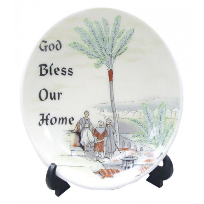 Home Blessing Ceramic Plate