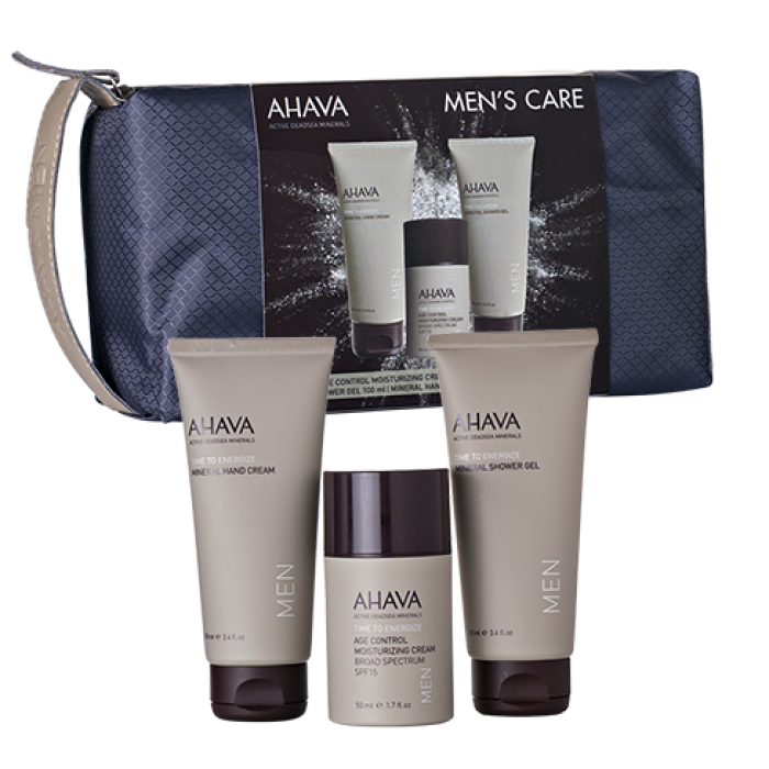 AHAVA Men’s Skin Care Travel Kit