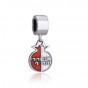 Pomegranate Charm in Sterling Silver with Ani LeDodi Engraving