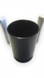 Black Aluminum Washing Cup by Adi Sidler