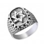 Rafael Jewelry Sterling Silver Ring with Star of David