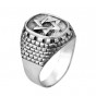 Rafael Jewelry Sterling Silver Ring with Star of David