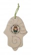 Cermaic Hamsa with Home Blessing and Colorful Hamsa