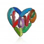 David Gerstein Heart of Love Brooch