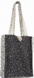 Yair Emanuel Pomegranate Book Bag in Black and White