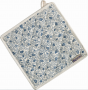 Pomegranate Hot Plate Holder in Blue and White by Yair Emanuel