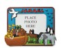 Rectangle Picture Frame with Noah’s Ark Depiction and ‘Israel’