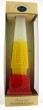 Red, Yellow & White Wax Havdalah Candle by Galilee Style Candles with Lighthouse Design
