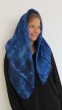 Mediterranean Blue Silk Scarf by Galilee Silks