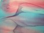 Pink & Turquoise Silk ‘Tichel’ Headscarf by Galilee Silks