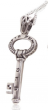 Key Charm Pendant with "Eshet Chayil" Inscription & Divine Name of Hashem, "Mahesh"