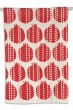 Towel for Dishes with Pomegranates Design in Linen
