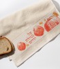 Towel for Hands with Apples & Bees Design